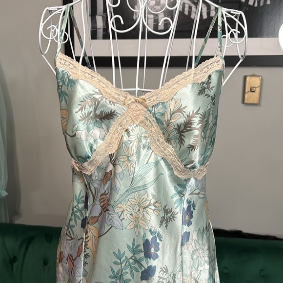 Apt 9 XL Floral Lace Slip Dress Nightdress - Picture 2 of 3